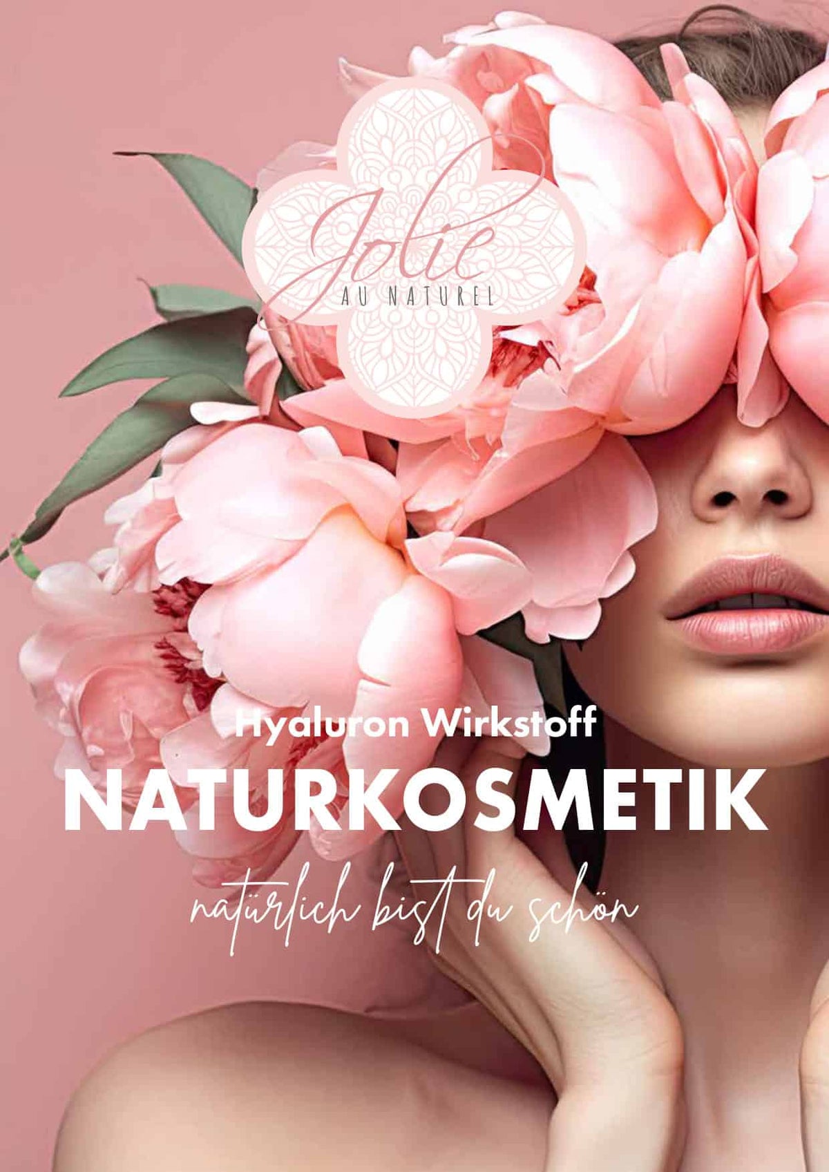 A4 Produkt Broschüre als Erklärungshilfe für Kunden - Jolie au naturel: Nachhaltige Naturkosmetik