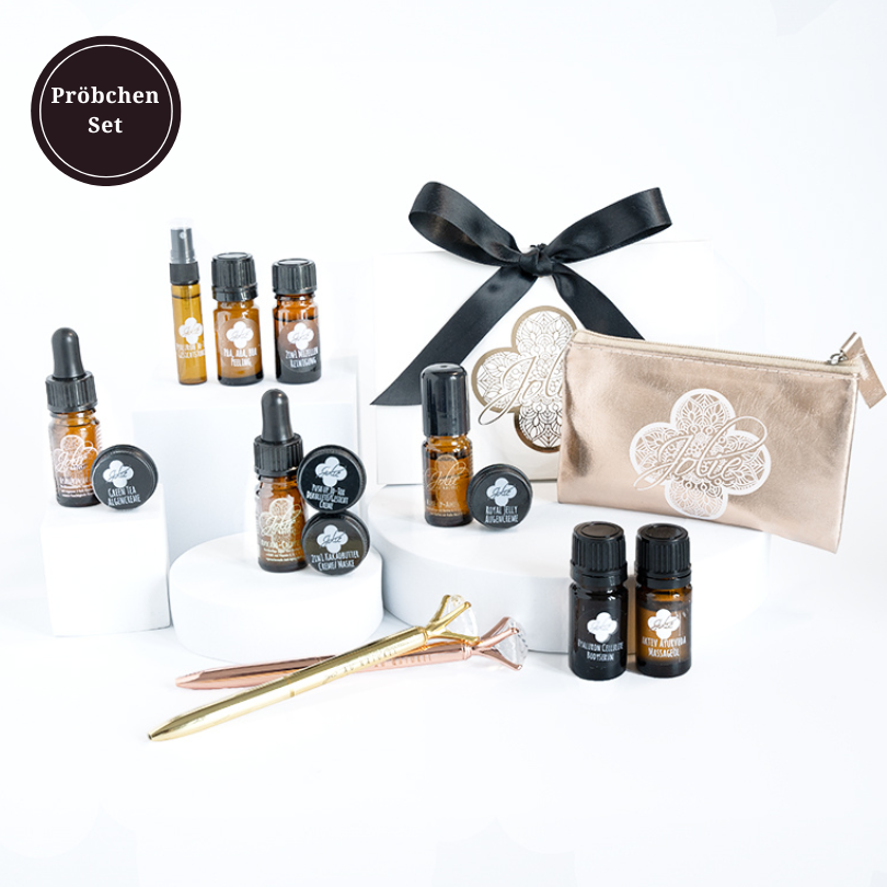 Hyaluron Luxus Pröbchen Set - Jolie au naturel: Nachhaltige Naturkosmetik