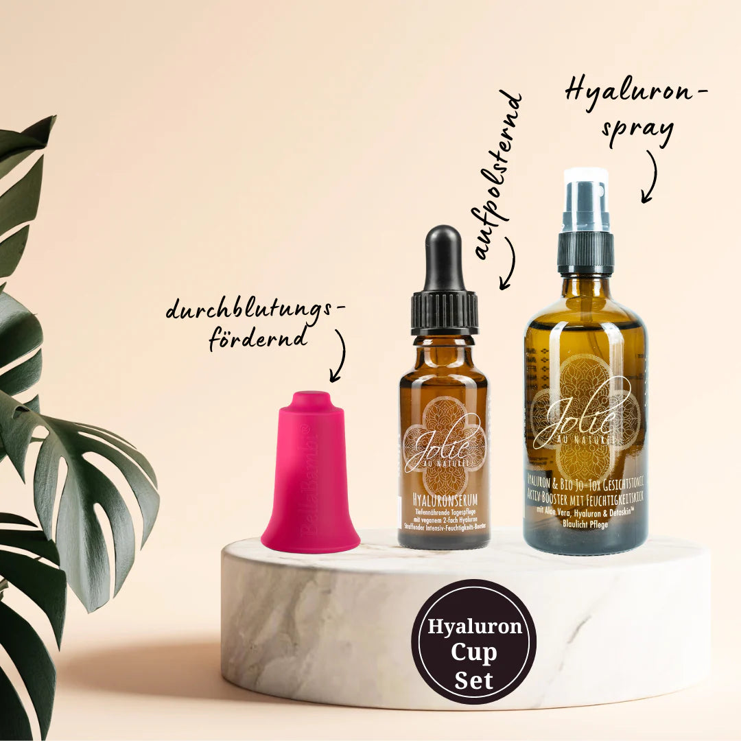 Face Schröpfen Set - Jolie au naturel: Nachhaltige Naturkosmetik