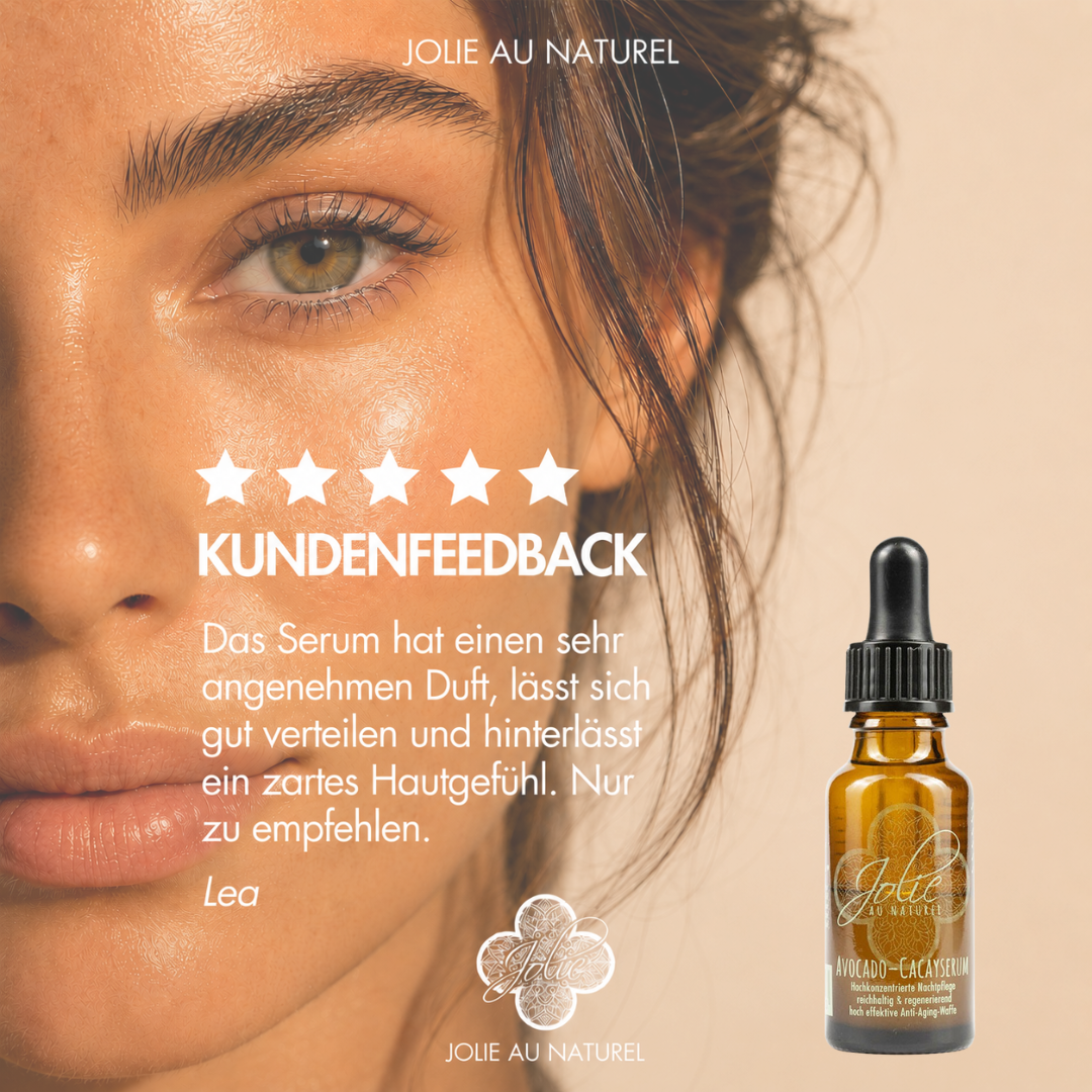 Avocado Cacay Nacht Serum als intensiv Pflege, Hautschutzbarriere stärkend