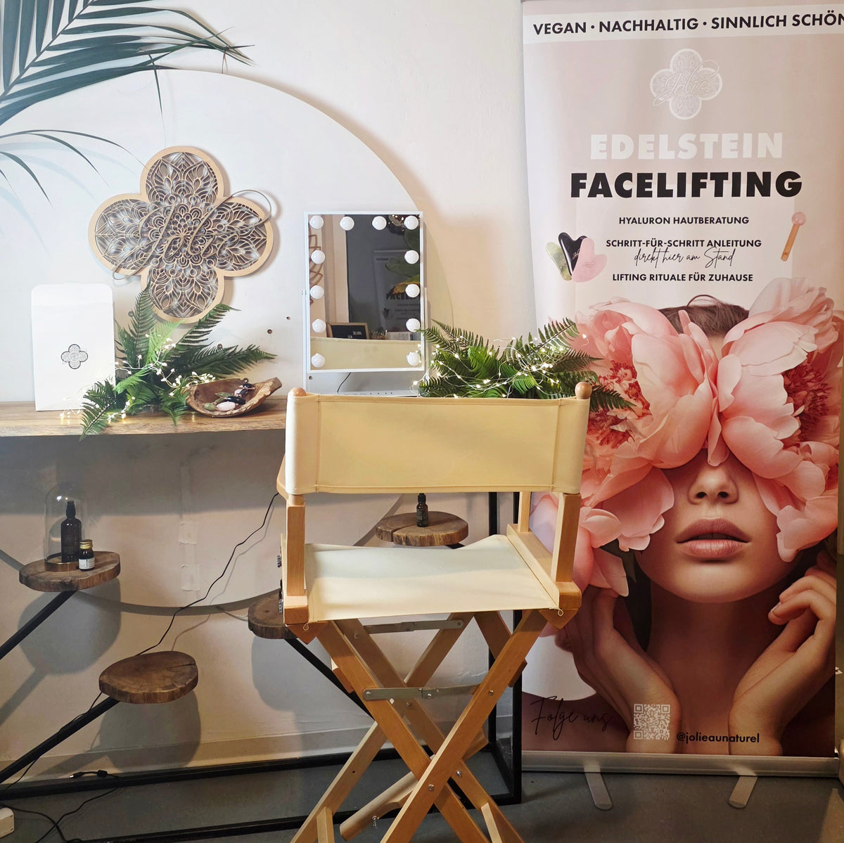 POP-UP LIFT STAND – Das exklusive Beauty-Event für Ihr Kosmetikstudio - Jolie au naturel: Nachhaltige Naturkosmetik