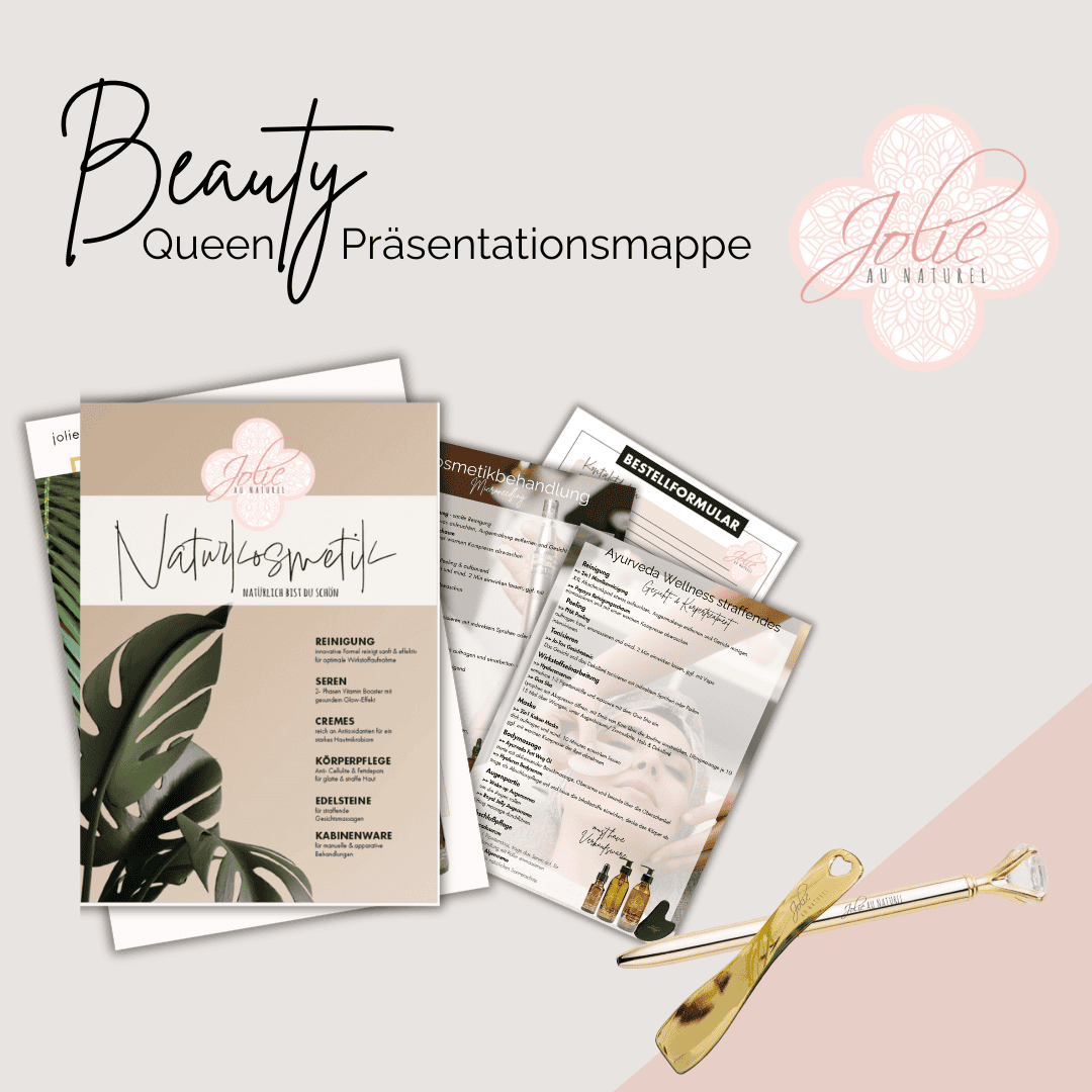 Beauty Queen Präsentationsmappe - Jolie au naturel: Nachhaltige Naturkosmetik