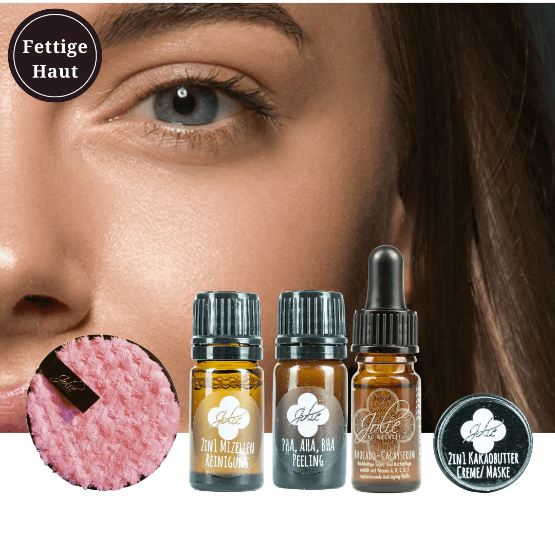 Fettige Haut Routine SET Pröbchen - Jolie au naturel: Nachhaltige Naturkosmetik