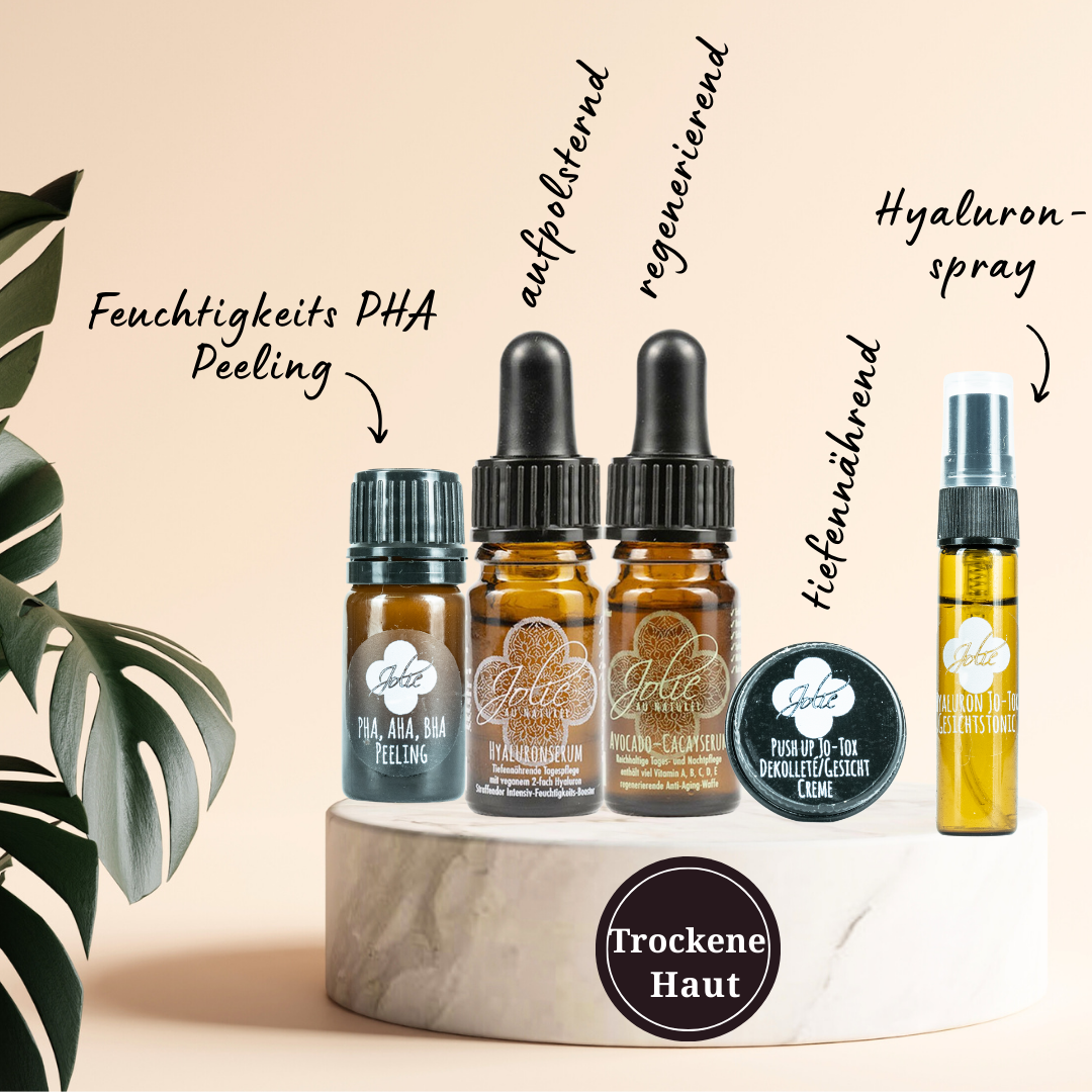 Hyaluron Routine Set für trockene Haut – intensive Bio-Pflege
