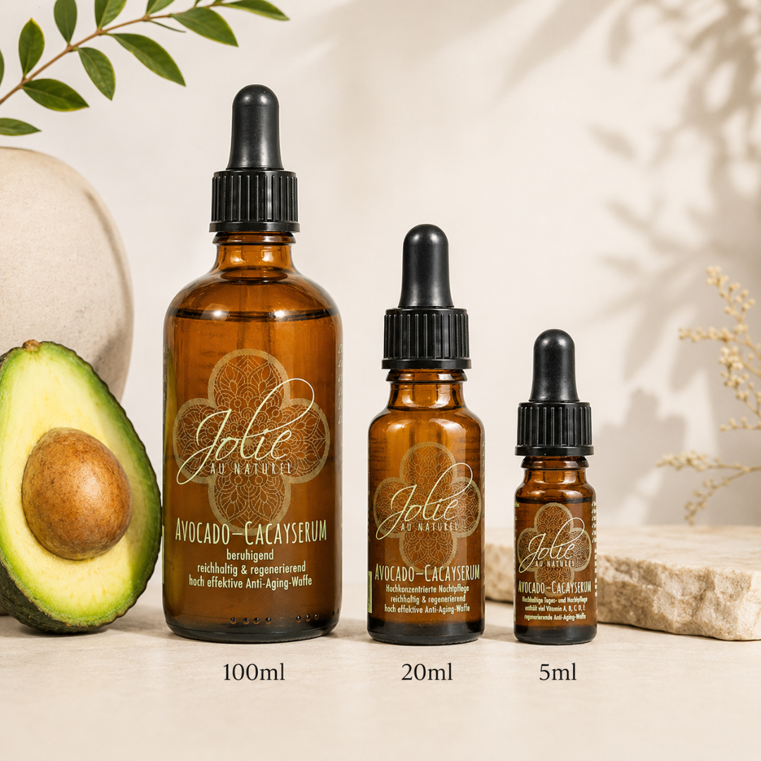 Avocado Cacay Nacht Serum als intensiv Pflege, Hautschutzbarriere stärkend