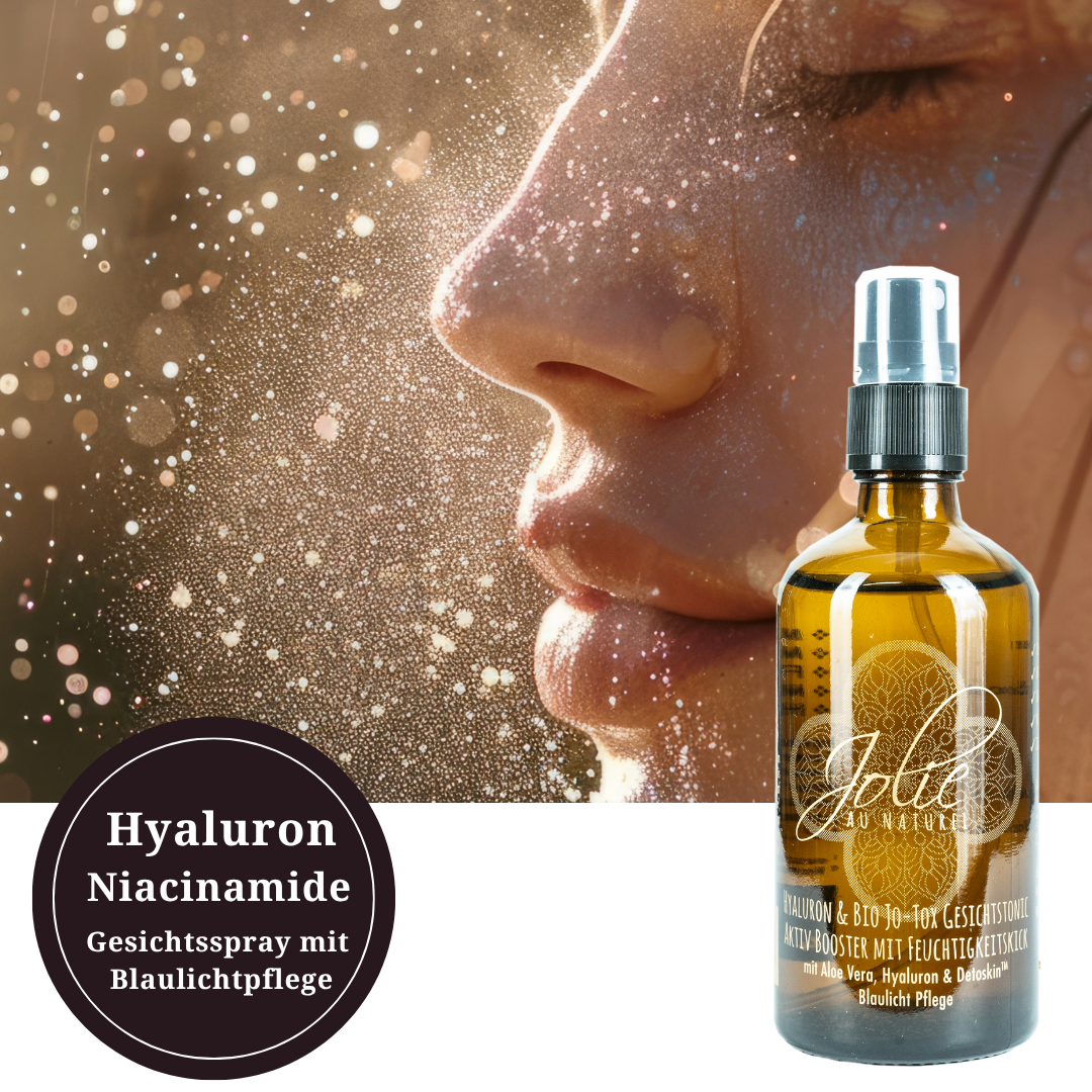 Hyaluron Niacinamide Jo-Tox Gesichtstonic mit Bio Botox & Blaulichtfilter