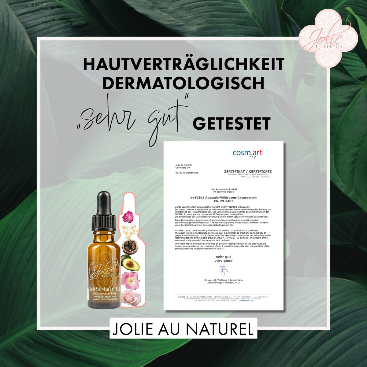 Avocado Cacay Serum I Vitamin E I Vitamin A I Gesichtspflege I 5ml - Jolie au naturel: Nachhaltige Naturkosmetik