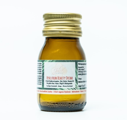 Hyaluron Drink I 3-fach Hyaluron Komplex I Anti-Aging Boost für Haut, Haare & Nägel 25ml - Jolie au naturel: Nachhaltige Naturkosmetik