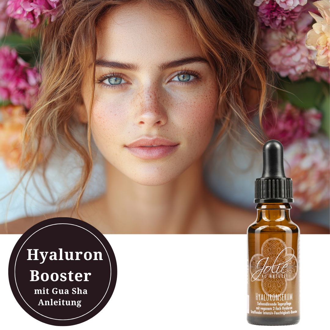 Hyaluronserum vegan mit Retinol & Vitamin C für jeden Hauttyp I straffe Haut 20ml