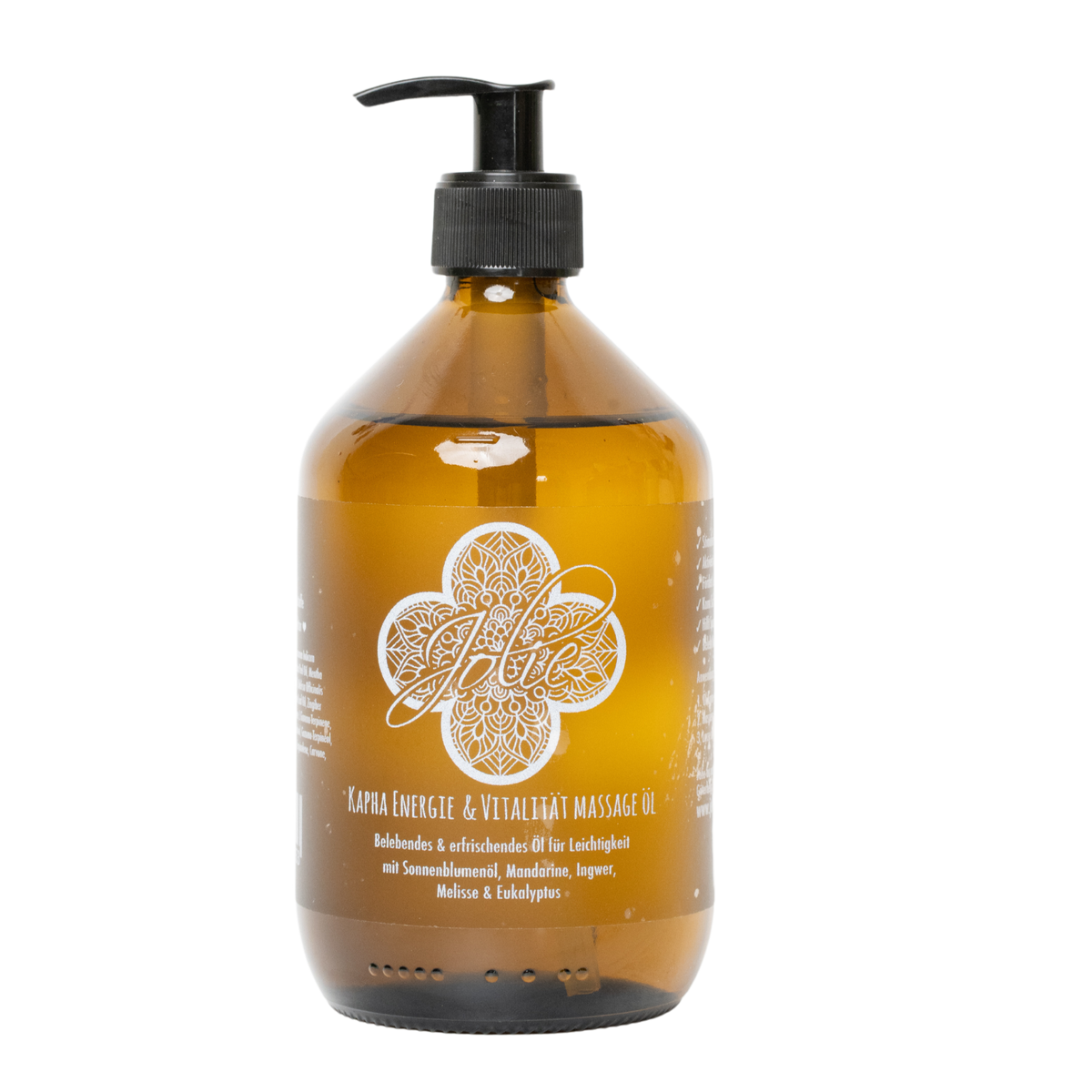 Kapha Energie & Vitalität Dosha Massageöl 500ml