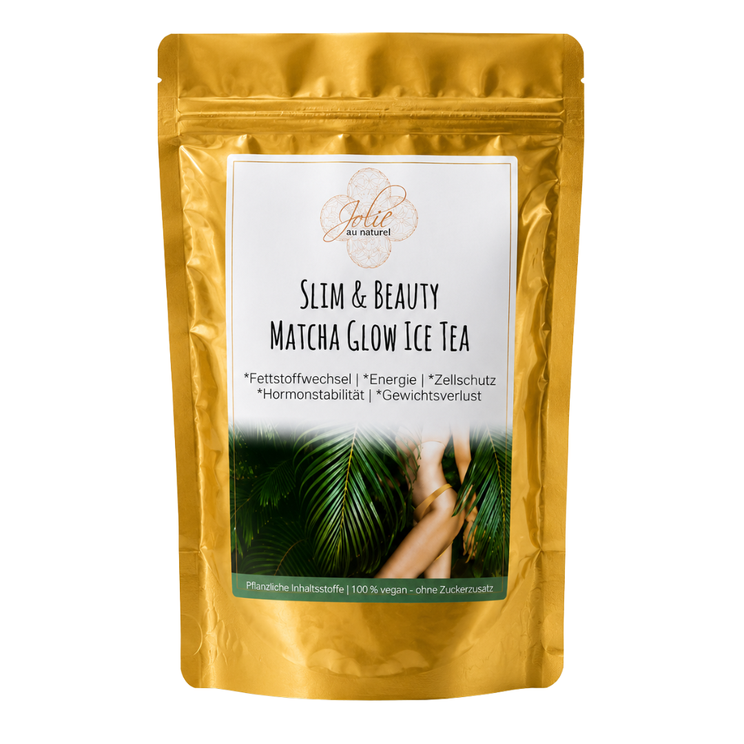 Matcha Slim & Beauty Glow Ice Tea lecker zum Abnehmen 10,6 kcal