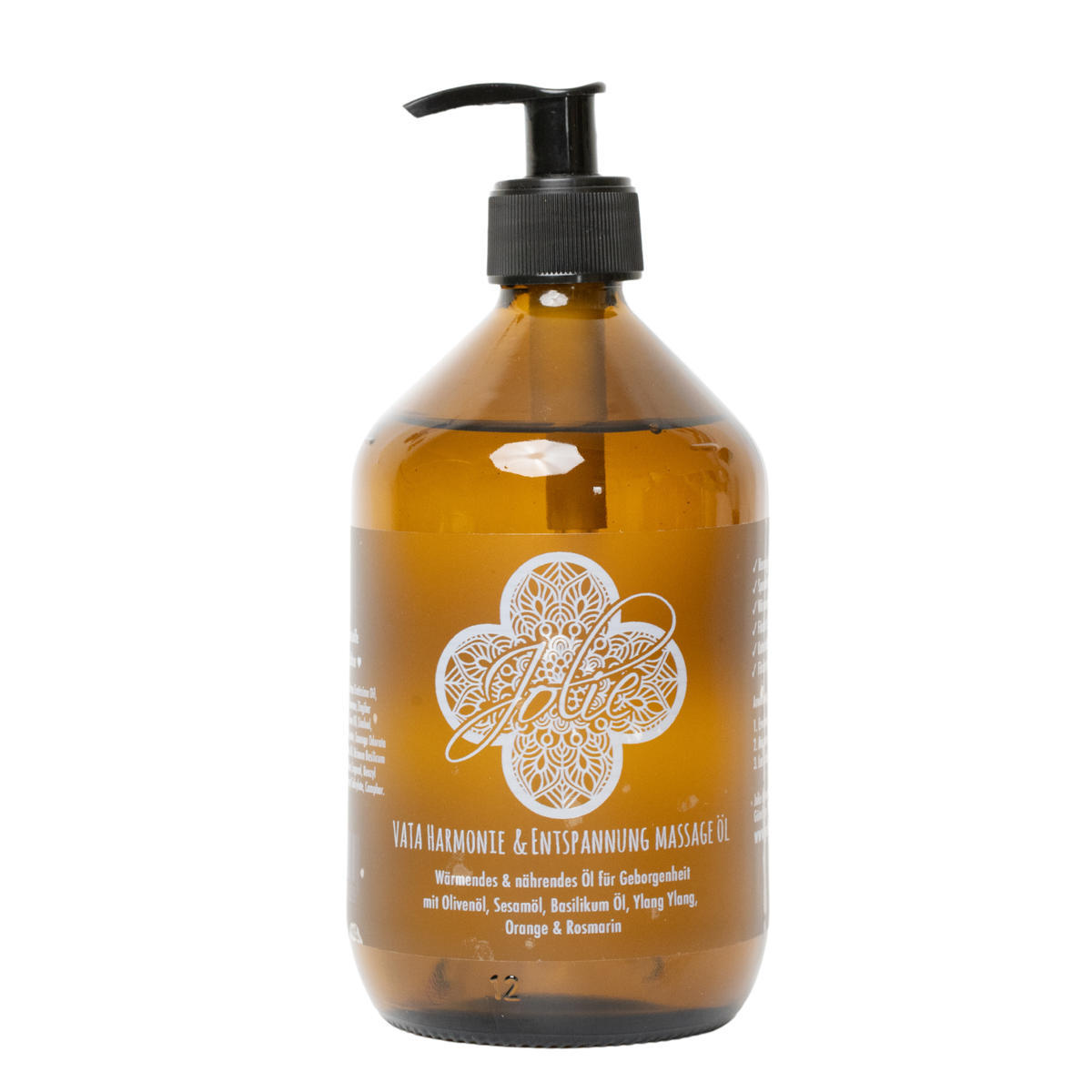 Vata Harmonie & Entspannung Dosha Massageöl 500ml