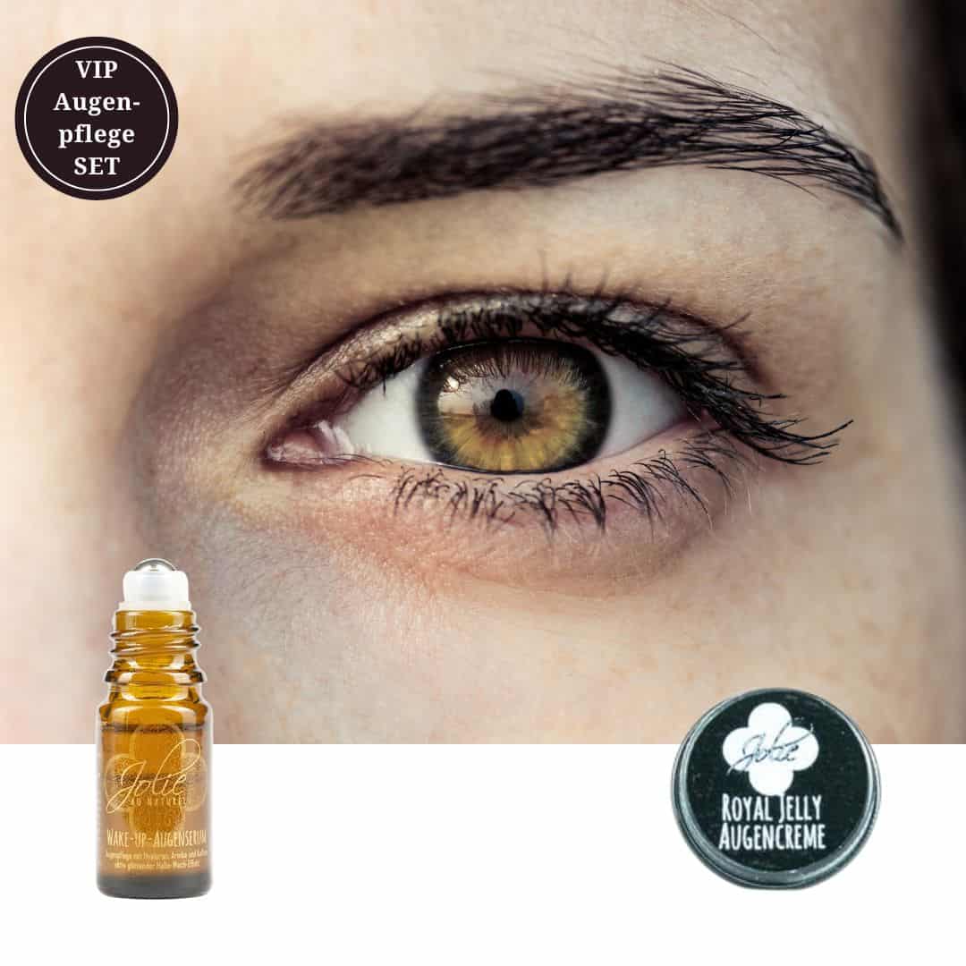VIP Augenpflege SET I Augenserum Kaffee I Augencreme Bakuchiol I Pröbchen - Jolie au naturel: Nachhaltige Naturkosmetik