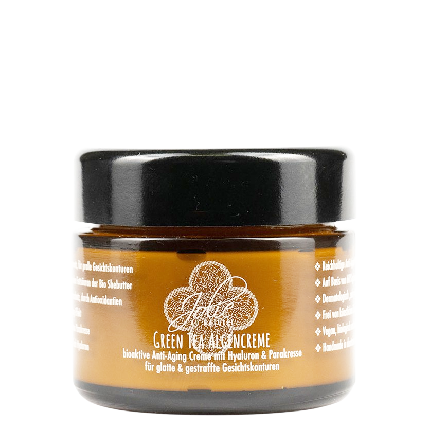 Hyaluron Anti Aging Creme I Algen Creme I Green tea I Gesichtskonturen I Parakresse 50g