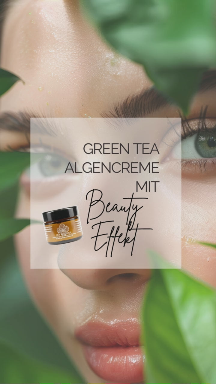 Video laden: Hyaluron Anti-Aging Creme für glatte Haut – mit Algen &amp; Green Tea