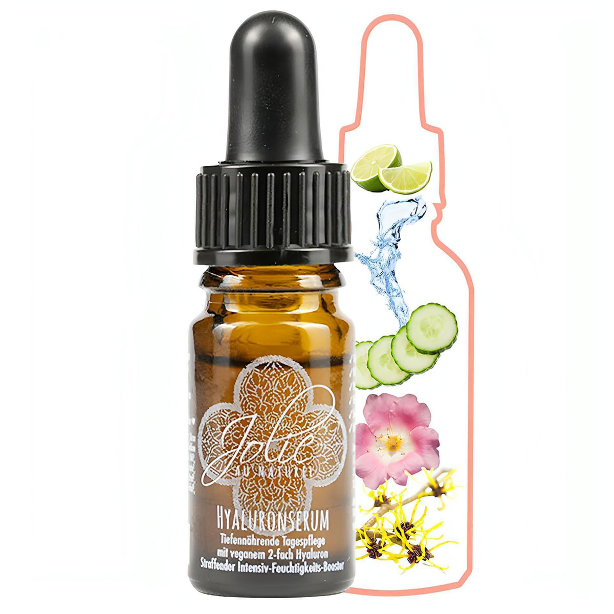 ♡ Hyaluron Reise Set I Anti Aging Gesichtspflege vegan I 3x 5ml - Jolie au naturel: Nachhaltige Naturkosmetik