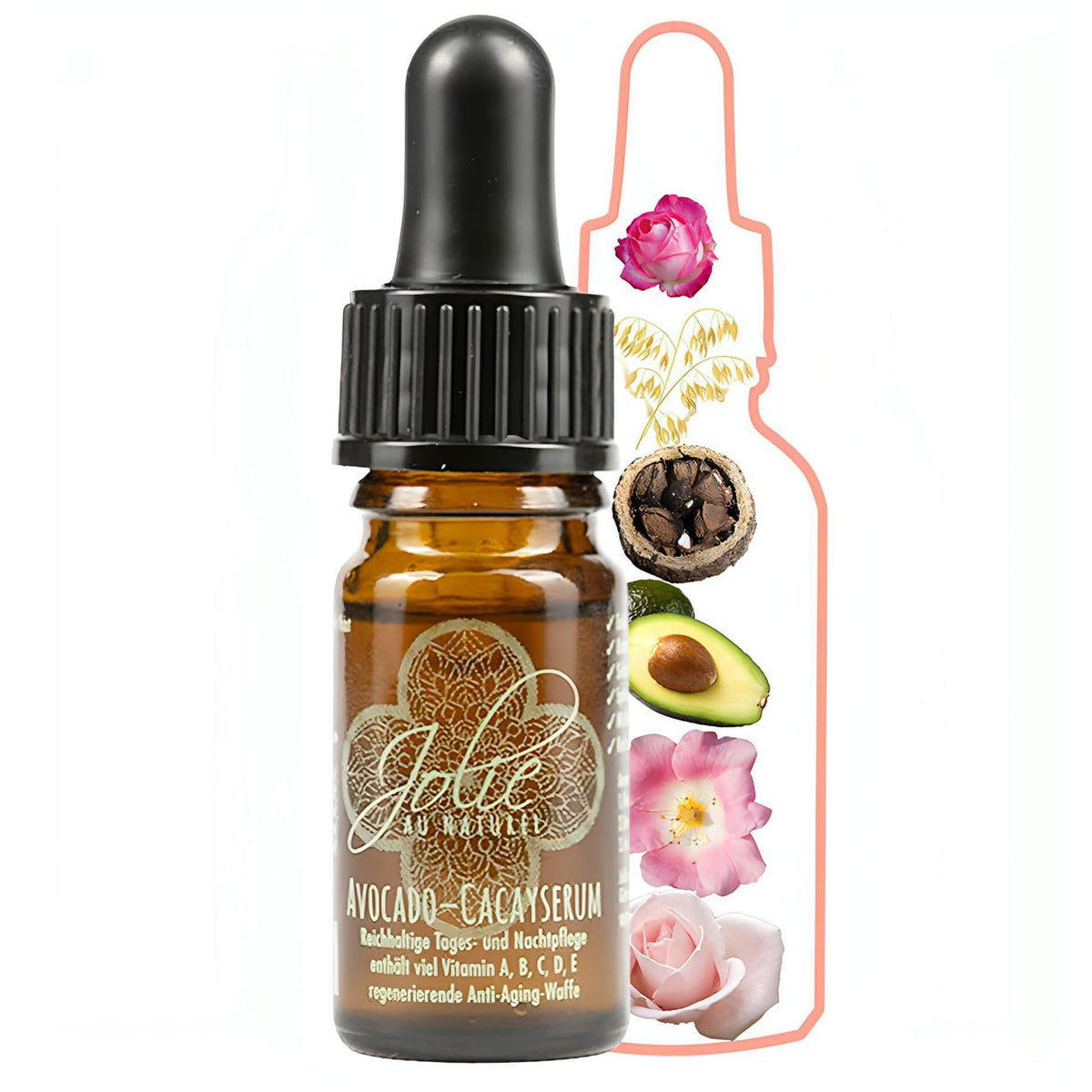 Avocado Cacay Serum I Vitamin E I Vitamin A I beruhigend I anspruchsvolle Haut - Jolie au naturel: Nachhaltige Naturkosmetik
